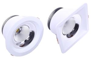 China 5 Inch 30W , 45W LED Recessed Downlight 100-277V high bright and effiency factory