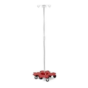 China Aluminum Material Medical IV Infusion Stand Three Color Mobile factory