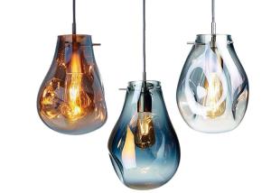 China Nordic LED Vintage Hanging Lamp Kitchen Dining Room Bedroom Pendant Lamp factory
