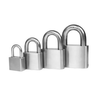 China Silver Security Stainless Lock Mini Padlocks Keyed Alike 25mm factory