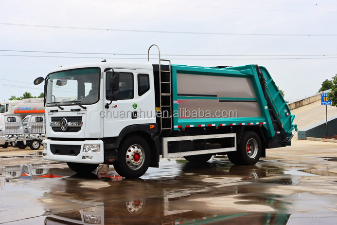 Refuse Transfer Vehicle Cleaning Vehicle Small Waste Compression Vehicle A Variety of Models of Compressed Garbage Trucks