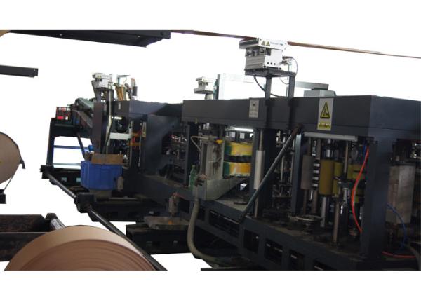 Bottom Driving Synchronous Belt Food Paper Bag Producing Line Grain Paper Bags