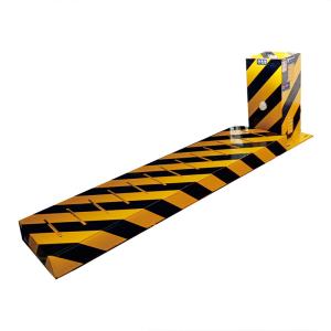 China Retractable IP67 One Way Road Spikes Speed Reduce Wire Control 100m factory
