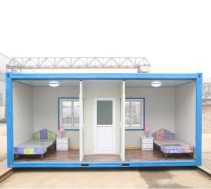 China 2016 new design steel structure prefab house container living house factory