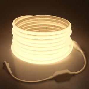 China IP65 Warm White Cob 480leds/M High Voltage LED Strip Lights Series factory