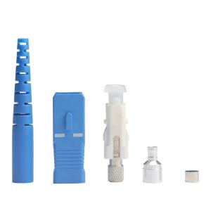 China SM/MM SC UPC Fiber Optic Fast Connector 2.0mm PE Bag Packing factory