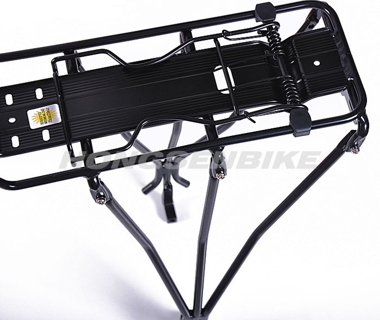 Aluminum alloy mountain bicycle rear carrier shelf