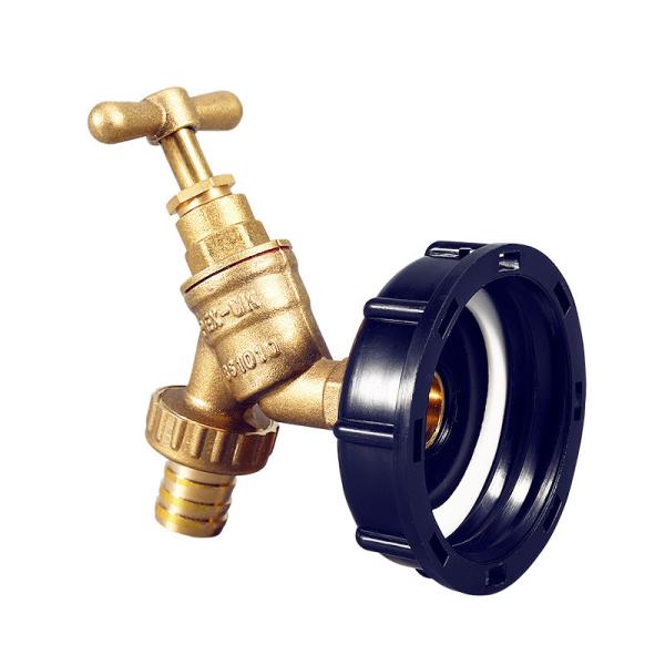 Umetass 1/2" Brass Valve Sand-cast Water Taps Horse Head Tap for Polished Faucet