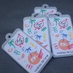 Light weight 350G White Paper 0.6mm Garment Swing Tags