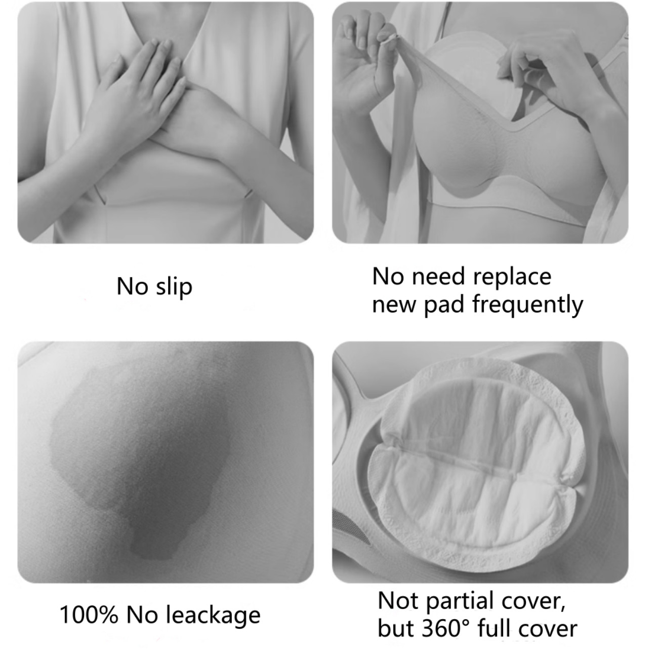 Disposable Postpartum Feeding Bra Maternity Pregnancy Nursing Super Absorbent Seamless Underwear