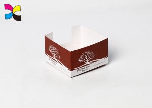 China Display Tray Custom Printed Packaging Boxes , Eat Holding Paper Packing Box factory