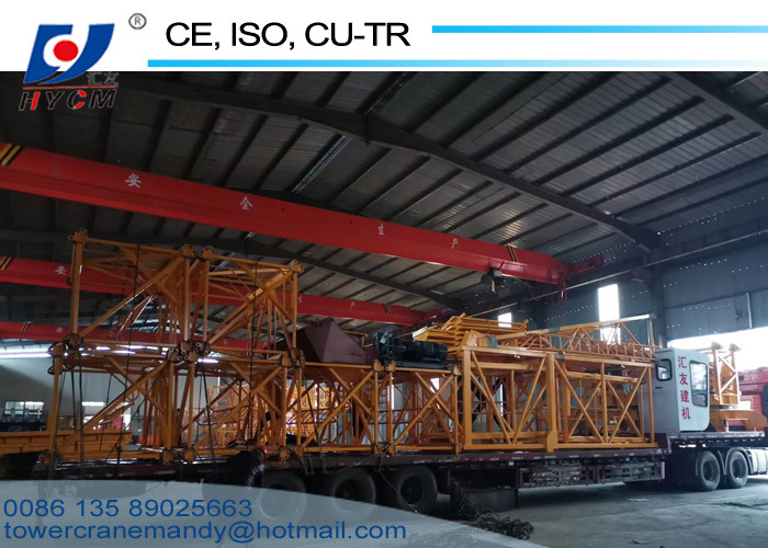 1.5ton Tip Load 160m Attaching Height Model Tower Crane 6tons Topless Tower Crane 800KN.m Self Climbing Crane