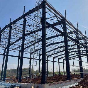 China Wind Resistant Metal Garage Shed Customized Prefabricated Building Factories on sale