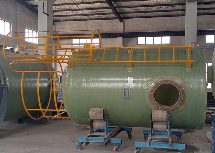 1.3CBM Water Tank FRP Vertical Storage Tanks OEM 1000*1740mm