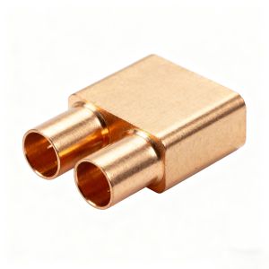 Phosphor Bronze Connector Precision CNC Machining China Custom Electrical