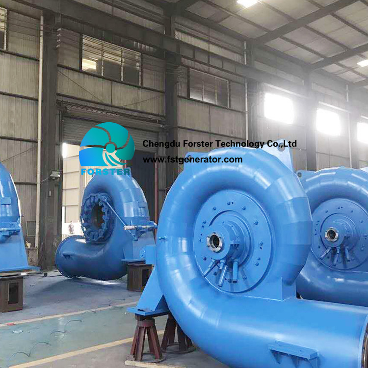 Plant Electricity Generator Fully Automated Configuration Unattended 50kw - 30mw Hydro Francis Turbine Generator For HPP