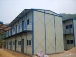 15-35 years labour camp eps sandwich panel prefabricated house with 10 wind