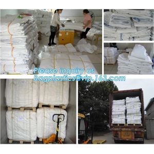 10 Mil Open Top Drawstring Roll Off Container Liners,4mil open top white