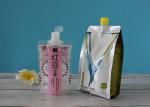 Side Envase Flip Top 250ml Liquid Spout Stand Up Bags