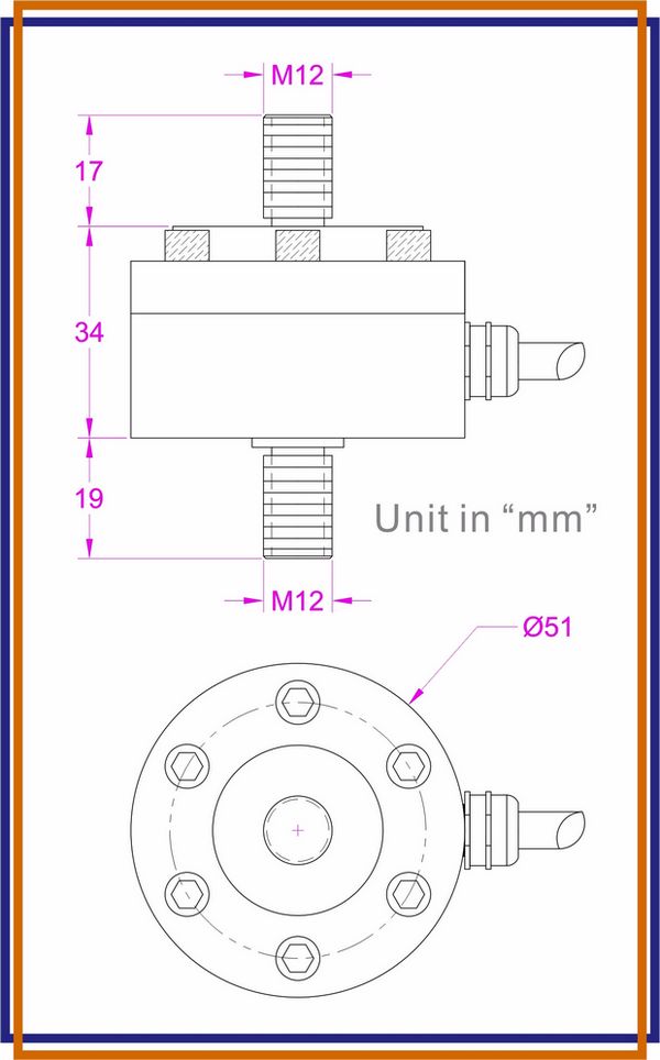 inline load cell