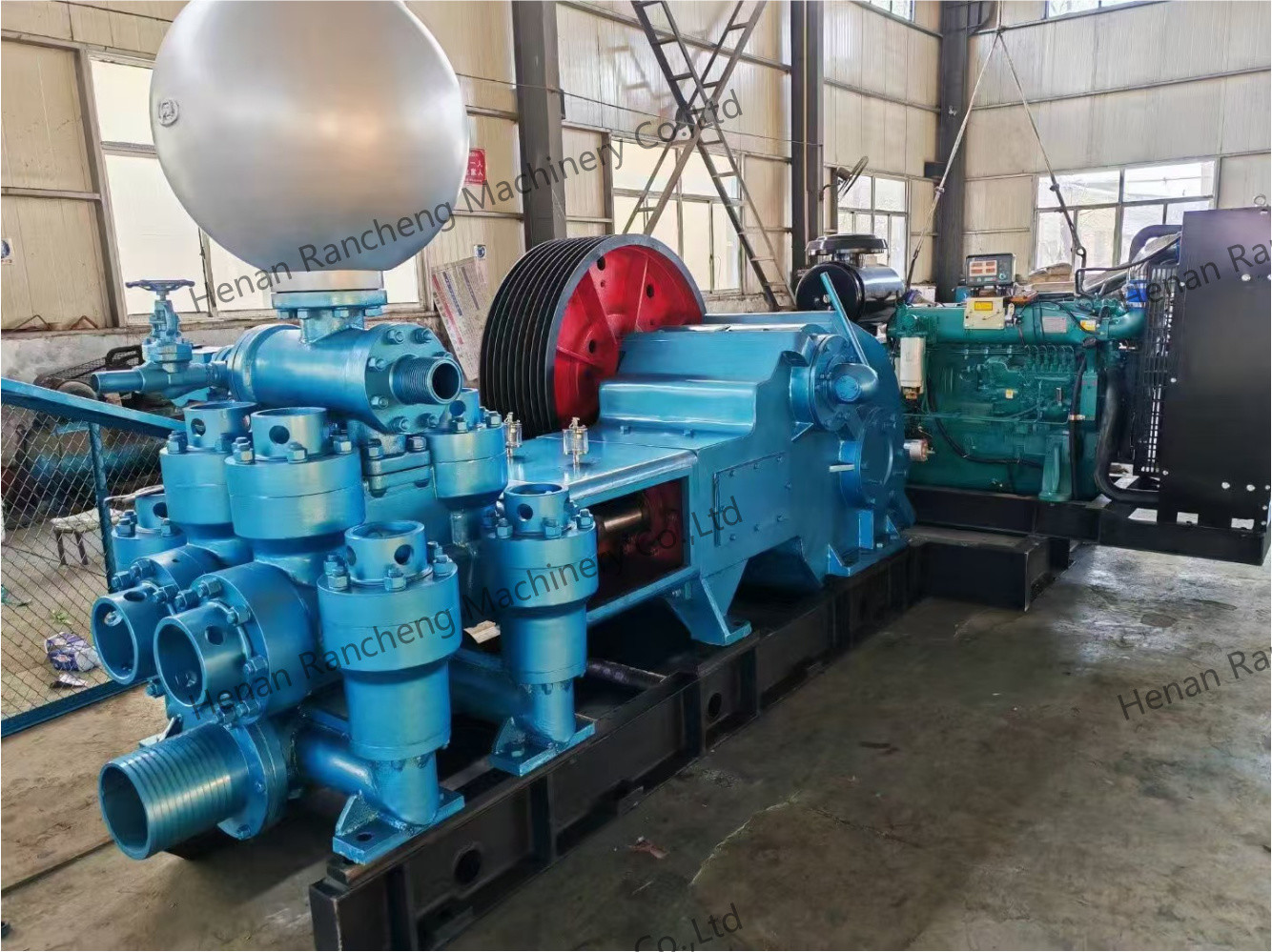 185KW Power BW1200/7 Piston Pump For 1000m Deep Water Well Projects