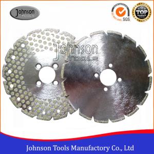 China Original 8 Inch Diamond Saw Blade For Cutting Marble or Granite Single Side Dots factory