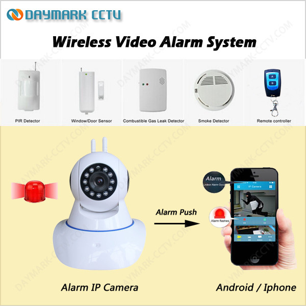 China 720p wifi QR code scanning p2p best security camera system factory
