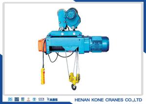 China CD MD 7.2m/min Electric Hoist Winch , 3 Ton Electric Winch factory