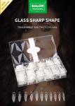 Long Sharp Shape Fake Nail Ultra-Thin Natural Clear Color Nail Tips