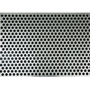 Stainless Steel Round Hole Perforated Metal Mesh Customized