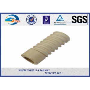 Railway Fastener Rail Insulator HDPE Material Plastic Sleeve Dowel