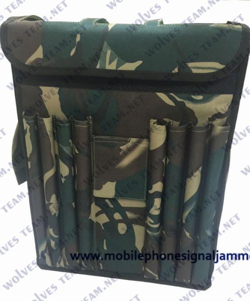 Durable VIP Protection Security Backpack Jammer High Power GPS Cell Phone Signal