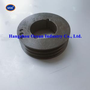 China Single or Double Groove Taper Bore Steel Black Oxide Belt Pulleys factory