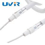 UVIR Ring Infrared Lamps , White coating Quartz Tube Halogen Ir Lamp 230V 1500W
