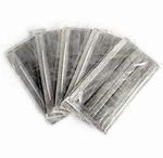 Grey Color Carbon Filter Face Mask , Disposable Mouth Mask Dust Protection