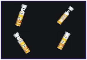 China New Custom PVC USB Flash Drives with Logo Embossed 2GB 4GB 8GB UV Printing factory