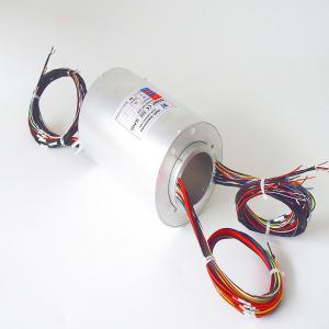 China ID 80 Mm 220VDC Through Hole Slip Ring Rotary Union factory
