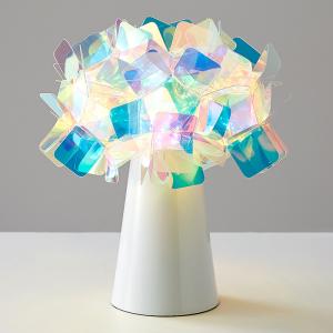 China Modern Slamp Clizia Table Lamp Nordic Plastic Desk Lamp PVC Flower Table Light(WH-MTB-01) factory