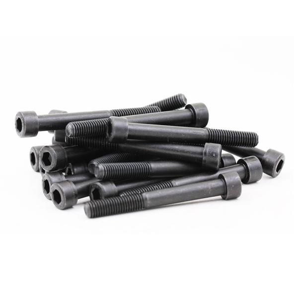 China Cylindrical Head Half Threads Hexagon Socket Head Screws Black Zinc factory