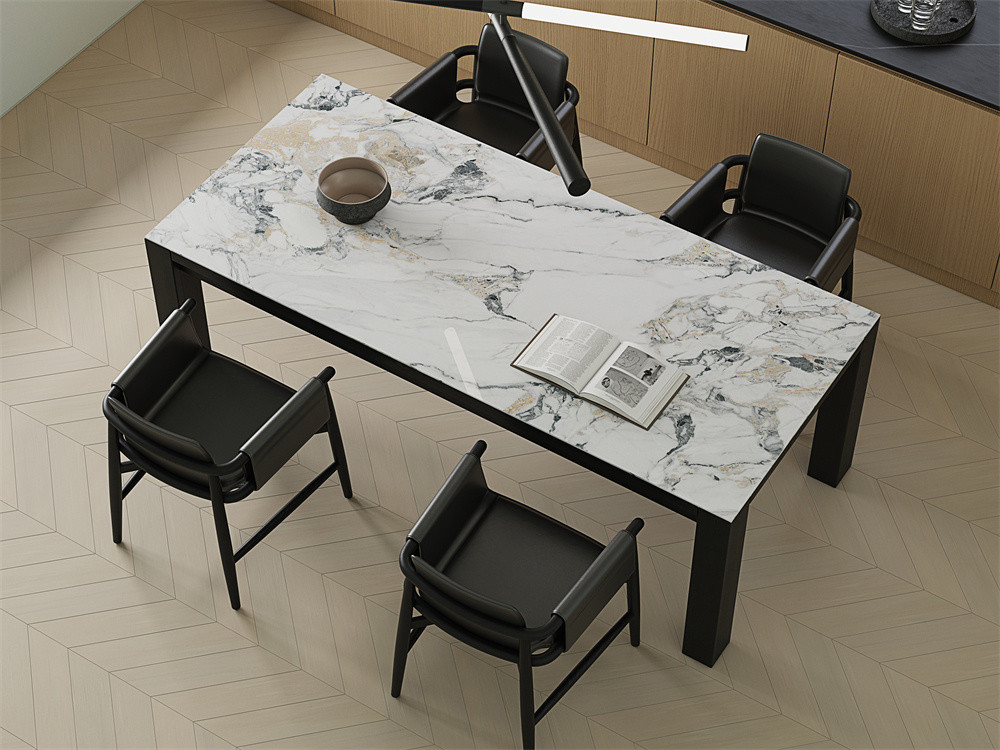 China Anti-Slip Polished Sintered Stone Slab 1600x3200mm factory