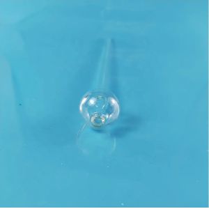 China 2.2g/cm3 Density Customized Ball Shape End Quartz Tubes For Clear Quartz Test Tube on sale