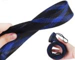 Expandable Braided Fishing Pole Protectors Jacket Socks Abrasive Resistance