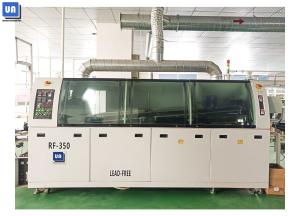 China Air Cylinder AC380V Lead Free Wave Solder Equipment 750mm Conveyor RF-350A factory