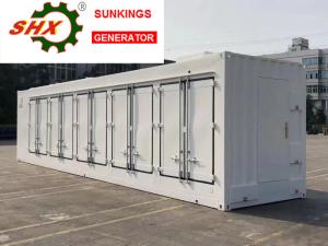 China Baudouin 60hz 1500kw Container Generator 24V Electric Start data center used factory