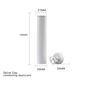 China Leak-proof Silica Gel Moisture Protection Lids Printing Customized Effervescent Tablet Packaging factory
