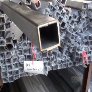 China 316 2205 2507 Stainless Steel Pipe Tube , 2mm Thickness SS square tube factory