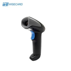 China 1D 2D QR Wireless Barcode Scanner UPC 13mil Laser Barcode Reader factory