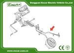 Golf Cart Parts Replacement Brake Cable Assembly For EZGO TXT