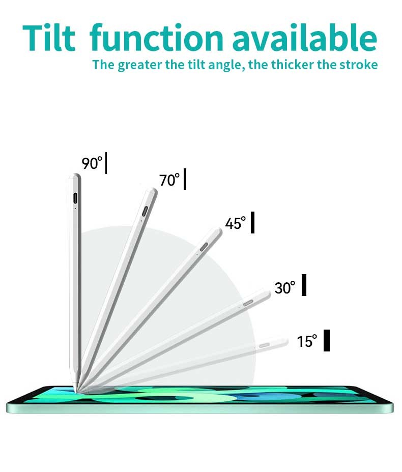 Bluetooth Connection Stylus Pen Writing Wireless Pairing For Ipad Pencil Palm Rejection Tilt