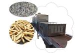 Black Soldier Fly Larvae Microwave Drying Machine With Transmission System